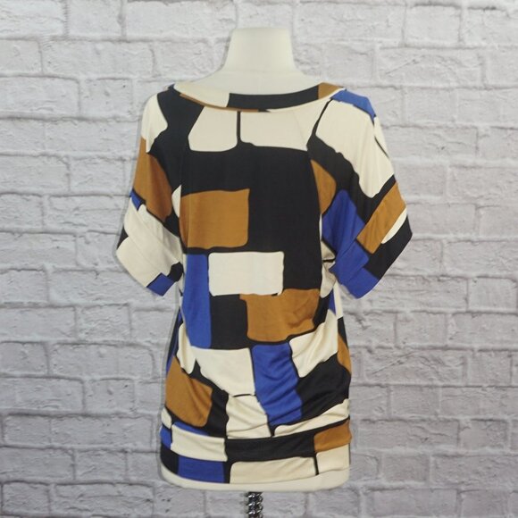 Diane Von Furstenberg DVF Silk Top 2 - Picture 2 of 5